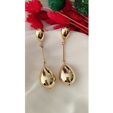 Damla Bottega Metal Gold Küpe