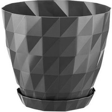 Omnipazar So-Krt2 Dekoratif Kristal Saksı Takımı 1.15 Litre No 2