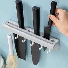 Pratik Çoklu Bıçak Askısı Mutfak Bıçak Düzenleyici Organizer Dayanıklı Bı - TGR2727-1036