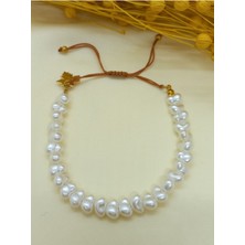 Kadın - Yamuk Incili Halhal