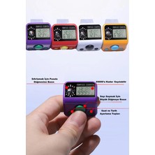 Hyd 1 Adet Hediyelik Yüzük Zikirmatik Pusulalı 5 Haneli Dijital Sayaçmatik Tesbih Mevlüt Hediyesi