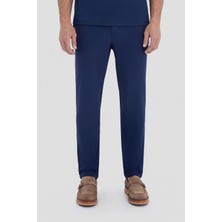 Antrasit - Siyah - Çizgili Slim Fit Erkek Pantolon - Şık ve Modern Kesim