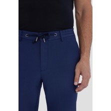 Antrasit - Siyah - Çizgili Slim Fit Erkek Pantolon - Şık ve Modern Kesim