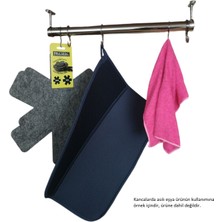 Mutfak Tezgah Üstü 30 cm  Yuvarlak Askı Borusu Seti, Tavan Askı Aparatı ve Askı Boru Kancaları ile