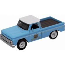 Birlik Oyuncak Metal Çek-Bırak Amerikan Tipi Pick-Up Araç (Ekmek Arabası) 1:36 Ölçekli FY5128-12D