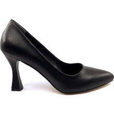 Ayakkabımood cc 349 9 cm Siyah Stiletto Bayan Ayakkabı
