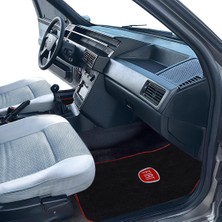 Fiat Tipo Tempra Uyumlu 5 Parça Nakışlı Siyah Araç Oto Halı Paspas