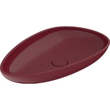 Bocchi Etna Çanak Lavabo 58 cm Parlak Burgonya Bordosu 1114-072-0125