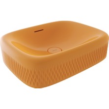 Bocchi New Age Tezgah Üstü Lavabo 55 cm P.man. Sarısı 1411-021-0125