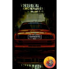 Sticker Mti Creative Biz Her Dakika Sahnedeyiz Ha! Sticker Yazı Jdm Araba-Motosiklet Cam Etiket Sticker Biz Her Dakika Sahnedeyiz Ha!