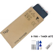 Tkgz Samsung Galaxy A11 - SM-A115 LCD Ekran Dokunmatik Service Pack + B-7000 + Tamir Seti