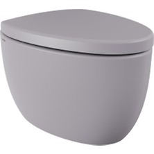 Bocchi Etna Asma Klozet Mat Gri 1116-006-0128 Kapak Hariç