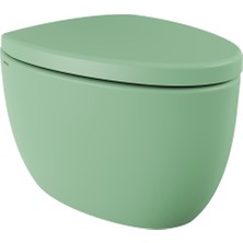 Bocchi Etna Asma Klozet Mat Mint Yeşil 1116-033-0128 Kapak Hariç