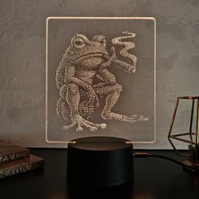 3D Gece Lambası. 16 Renk + Dokunmatik ve Uzaktan Kumandalı Işık. Hediye Olarak Mükemmeldi^d