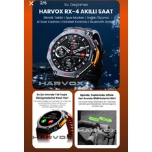 Harvox Rx-4 Watch Akıllı Saat Iphone ve Android Tüm Telefonlara Uyumlu