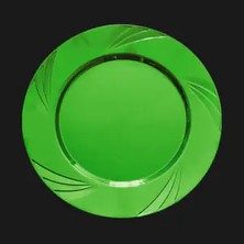 6lı Mika Tabak 10 Inç Yeşil