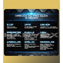 X1 Pro Harvox Watch Akıllı Saat Iphone ve Android Tüm Telefonlara Uyumlu