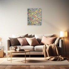 Parti 2022 Ispanya Tuval Üzerine Akrilik 65X54CM Toy Deniz