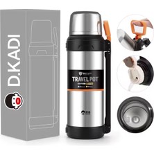 Yüksek Kaliteli 2l Termos Çay Seyahat Tenceresi Vakum Yalitimli Gift Duvar Paslanmaz Gelik Sige Termos Flask