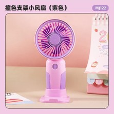 Mini Fan Taşınabilir USB Masa ve El Fanı Şarj Edilebilir Mini Soğutucu Pervane Vantilatör Kademeli