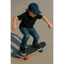 70 cm Taşlanmış Kaydırmaz Yüzeyli Kaykay – Çocuklar ve Başlangıç Seviyesi Için Taşınabilir Cruiser Board