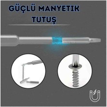 25 Parça Mıknatıslı Tornavida Seti,çok Amaçlı,özel Kutulu,hassas Saatçi Tornavidası..