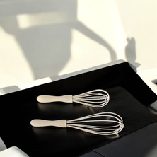 Silikon Çırpıcı - Beyaz (2'li Set)