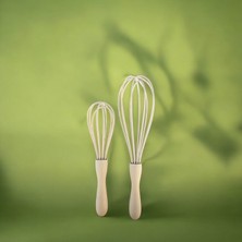 Silikon Çırpıcı - Beyaz (2'li Set)