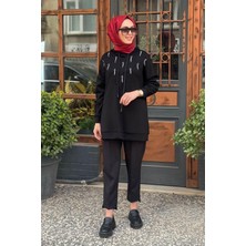 Kayra Sweatshırt KA-B25-31002 Siyah