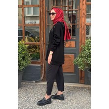 Kayra Sweatshırt KA-B25-31002 Siyah