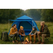 Goocamp 10-12 Kişilik Tam Otomatik Tenteli 3x3x2 Metre Çadır