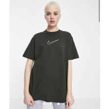 Nike Sportswear Oversize Pamuklu Kadın Tişört