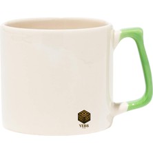 Yebs Design , Bang Yazılı Kovboy Kaktüs Kupa Bardak ,Lila Kulp Mug, Tasarımlı Seramik Bardak , Kişiselleştirilmiş Hediye