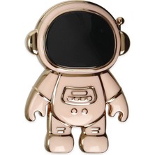 Newface Astro Stand Ayıcık Desenli - Pembe Nrmsa