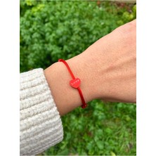 Kırmızı Kalpli Love Aşk Bileklik