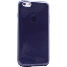 Spia Apple iPhone 6 / 6s Kılıf Siyah Jade Simli Silikon Kapak  Esnek Ince (Apple iPhone 6 / 6s, Siyah)