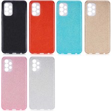Spia Samsung Galaxy A32 4g Kılıf Siyah Jade Simli Silikon Kapak Orijinal Esnek Ince (Samsung Galaxy A32 4g, Siyah)