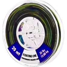 Effe Balık Misina Latex Floating Line - Yeşil