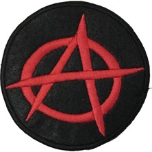 Anarchy Logo Patch Yama Nakış
