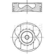 Mahle 222601 Piston Segman 0.50 Master Movano 2.5 Dcı G9U 04- 89.50