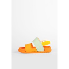 Vicco Krixi 321.B23Y.252 Çocuk Sandalet Turuncu 22-25