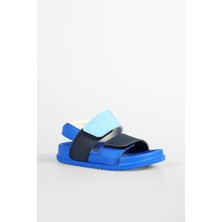 Vicco Krixi Saks Mavi Çocuk Sandalet