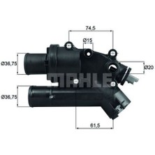Mahle TH4683 Termostat Komple 83°c 407 06-508-10-C5 06-Mondeo 08-