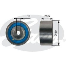 Gates T42226 Eksantrik Gergi Rulmanı Mitsubishi Pajero Sport Iı 2.5dı-D 4WD 08 MN176844