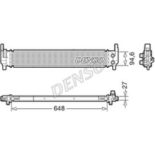Denso DRM02042 Radyatör. Motor Soğutması