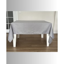 160 x 220 Masa Örtüsü Dertsiz,leke Tutmaz Keten Colber Kumaş,gri,ekru,füme,taş Gri,siyah,8 Kişilik