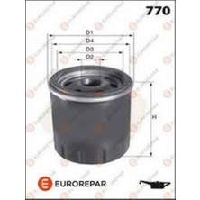 Eurorepar 1637767680 Erp Yağ Filtresi