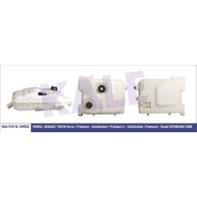 Kale Oto Radyatör 344025 Genleşme Tankı Truck Kerax-Premium-Distribution-Premium 2-Distribution-Premium-Route Kapaklı