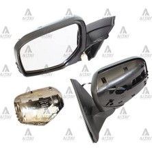 Taiwan MN167429 Ayna Diş Dikiz L-200 06-14 Elektrikli Isıtmalı Krom Sol MN167429