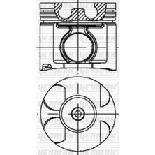 Yenmak 39-3975-0 Piston Segman (Adet) Std 06-10 Hilux *2kdftv* *92* (Npr)